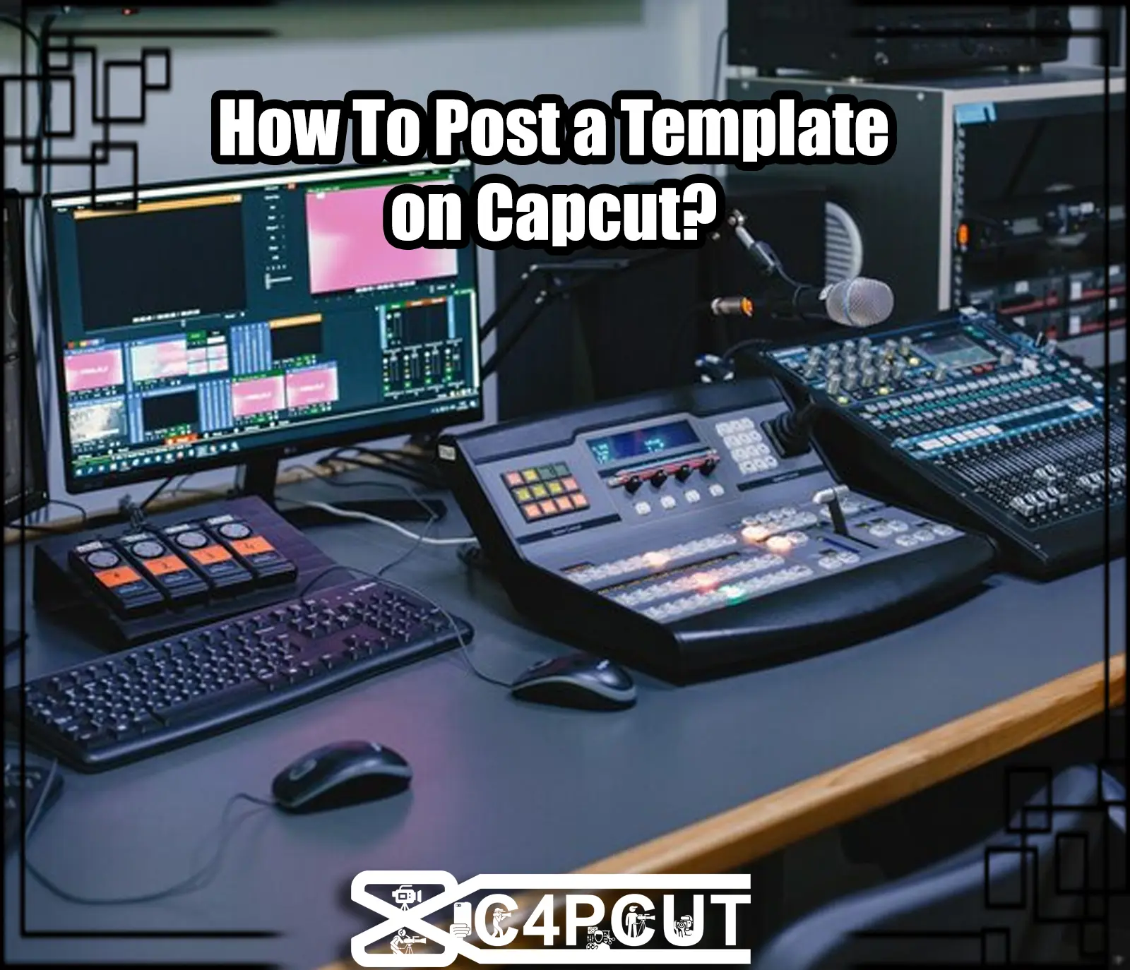 How To Post a Template on Capcut?