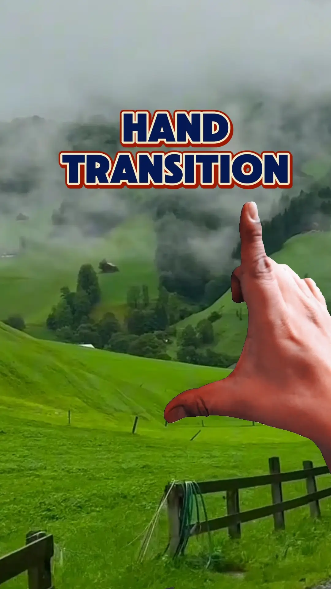 Hand Transition Capcut Template